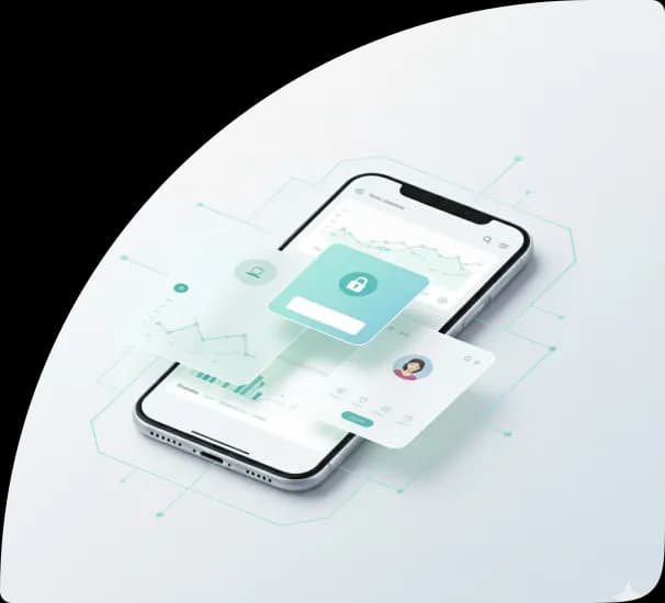 Product growth dashboard on a smartphone
