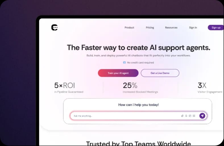 Chatbot AI agent builder preview
