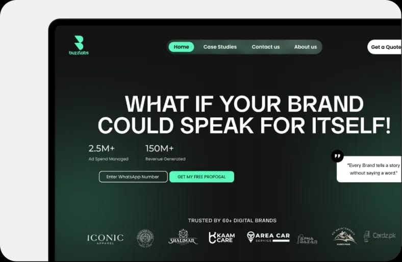 Buzzlabs marketing platform preview